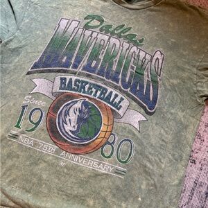 Dallas mavericks vintage tee
